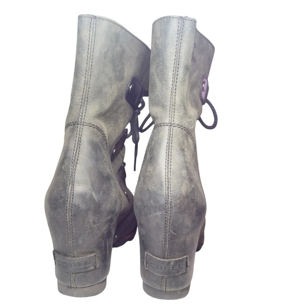 Sorel Joan of Arctic II Wedge Boots Women's Size 9.5 EUC